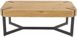 Kohvilaud Lavida, tamm v./must v., 110 cm x 60 cm x 43 cm