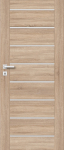 Siseukseleht PerfectDoor Mira MIRA 01, parempoolne, sonoma tamm, 203.5 x 74.4 x 4 cm
