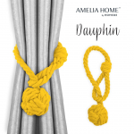 Kardinaaksessuaarid Restilo Dauphin, 38 cm, kollane, 2 tk