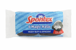 Metallist k&uuml;&uuml;rimissvamm Spontex 6 Magic Hallo, must v., roostevaba teras, 6 tk