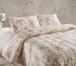Voodikate Mijolnir Care 143EPJ9158, roosa v./beež v., 160 cm x 220 cm