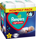 &Uuml;le&ouml;&ouml; m&auml;hkmed Pampers Night Pants, 6 suurus, 15 kg, 76 tk