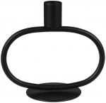 K&uuml;&uuml;nlahoidja Splendid Otto, metall, 13.5 cm, must