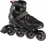 Rulluisud Nils Extreme NA9157, must v./violetne v., 44