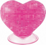 3D-pusle Bard Heart 0036, 46 tk, roosa v.