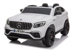 Laste elektriauto Lean Toys Mercedes GLC 63S, valge v.