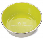 Kauss loomale Beeztees WTF, 1.9 l, 20 cm x 20 cm x 6 cm, roheline