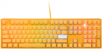 Juhtmega m&auml;nguklaviatuur Ducky One 3 One 3 Cherry MX Blue, Inglise (US), kollane v.