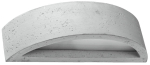 Valgusti seinale Sollux Atena SL.0994, E27, 1 x 60 W, valge v./hall v. / hall v.