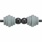 M&auml;nguasi kassile Trixie CityStyle Dumbell 41133, must/hall, 10 cm
