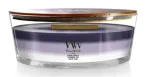 K&uuml;&uuml;nal, l&otilde;hna WoodWick Ellipse Trilogy Evening Luxe, 40 h, 453.6 g, valge v./violetne v.