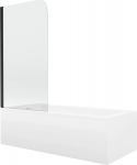 Vann seinaga, teisaldatav Mexen Cubik, 70 cm x 170 cm x 40 cm, ristk&uuml;lik, valge