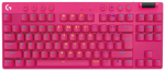 Juhtmevaba m&auml;nguklaviatuur Logitech G Pro X TKL G Pro X TKL, EN, roosa v.