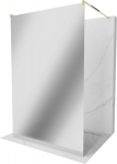 Du&scaron;isein Mexen Kioto Walk-in, 120 cm x 200 cm, kuldne