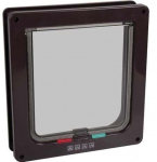 Lukustatav kassi uks Flamingo 507517, 23.5 cm x 25.2 cm