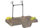 Terraariumi dekoratsioon Flamingo Como Turtle Island, 0.170 kg, 245 mm x 145 mm