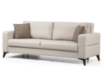 Diivanvoodi Atelier Del Sofa Kristal 3, beež v., 217 x 90 cm x 86 cm