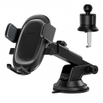 Auto telefonihoidik Baseus UltraControl Pro, 113 mm x 105 mm, 5.4 - 7.2 ", must v.