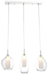 Valgusti rippuv AZzardo Milano 3, G9, 3 x 40 W, kroom v.
