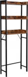 Kapp pesumasina kohal Songmics, pruun v./must v., 25 cm x 63 cm x 165 cm