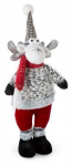 Figuurid, "Hirv", "Nukk", 24 cm, valge/must/punane