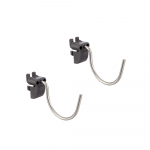 Konks Elfa 4700112, 2.1 cm x 9.2 cm, hall, 2 tk