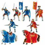 Kujukeste komplekt Eduplay Knight, 8 tk, mitmev&auml;rviline