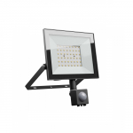 Prožektor liikumisanduriga, lakke v&otilde;i seina Spectrum, 4300 lm, 4000 &deg;K, IP44, must v.