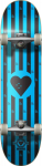 Rula Heart Supply Round Logo Complete Stripes, sinine/must