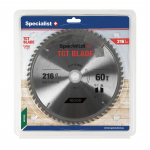 Saeketas Specialist+ TCT, 216 mm x 30 mm