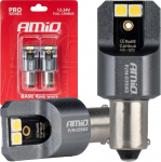 Autopirn AMiO Pro Series Full Canbus, led, valge v./hall v., 24 V