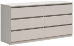 Kummut Tetrix, beež v., 75.5 cm x 45 cm x 150 cm