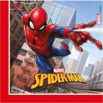 Pabersalvr&auml;tikud GoDan Spiderman, 33 cm x 33 cm, mitmev&auml;rviline, 20 tk