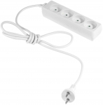 Pikendusjuhe AWTools, AW24607, 3 x 1 mm&sup2;, 5 m, IP20, 4 pesa