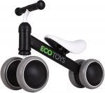 Kahjustatud pakendiga toode. Tasakaaluratas EcoToys Mini MSP924, valge v./must v./hall v., 6"