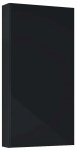 Rippuv vannitoakapp Elita Universal For All 168319, must v., 12.6 cm x 40 cm x 80 cm