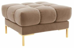 Tumba Cosmopolitan Design Bali Bluvel 28, beež v., 60 cm x 60 cm x 41 cm