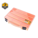 T&ouml;&ouml;riistakast Forte Tools ORG-10, 25.1 cm x 20 cm x 4.4 cm, mitmev&auml;rviline