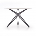 Laud Pixel, valge v./must v., 120 cm x 120 cm x 76 cm