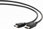 Adapter Gembird DisplayPort to HDMI Display port male, HDMI male, 1.8 m, must v.
