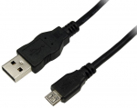 Juhe Logilink USB to USB-micro USB 2.0 A male, Micro USB 2.0 B male, 5 m, must v.