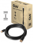 Juhe Club 3D DisplayPort 1.4 HBR3 8K Displayport, Displayport, 4 m, must v.