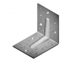 Kinnitusnurk Haushalt Tugev, 105 mm x 105 mm x 90 mm x 2.5 mm