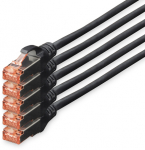 Kaabel Assmann Digitus CAT 6 S/FTP Patch Cord RJ-45, RJ-45, 10 m, must v.