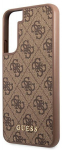 Telefoni &uuml;mbris Guess GUHCS22SG4GFBR, Samsung Galaxy S22/Samsung Galaxy S22 5G, pruun v.