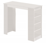 Baarilaud Kalune Design ST1 W, valge v., 120 cm x 51.6 cm x 101.8 cm