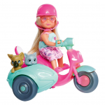 Nukk Simba Evi Love Scooter Friends 105733566, 12 cm, mitmev&auml;rviline
