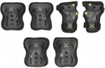 Kehakaitsmed Nils Extreme H320, XL, must v./kollane v.