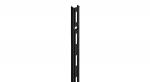 Profiil Dolle, 199.5 cm x 1.7 cm, must