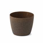 Lillepott Lamela Eco Coffee 672-86, plastik, 14 cm x 14 cm, &Oslash; 14 cm, pruun v.